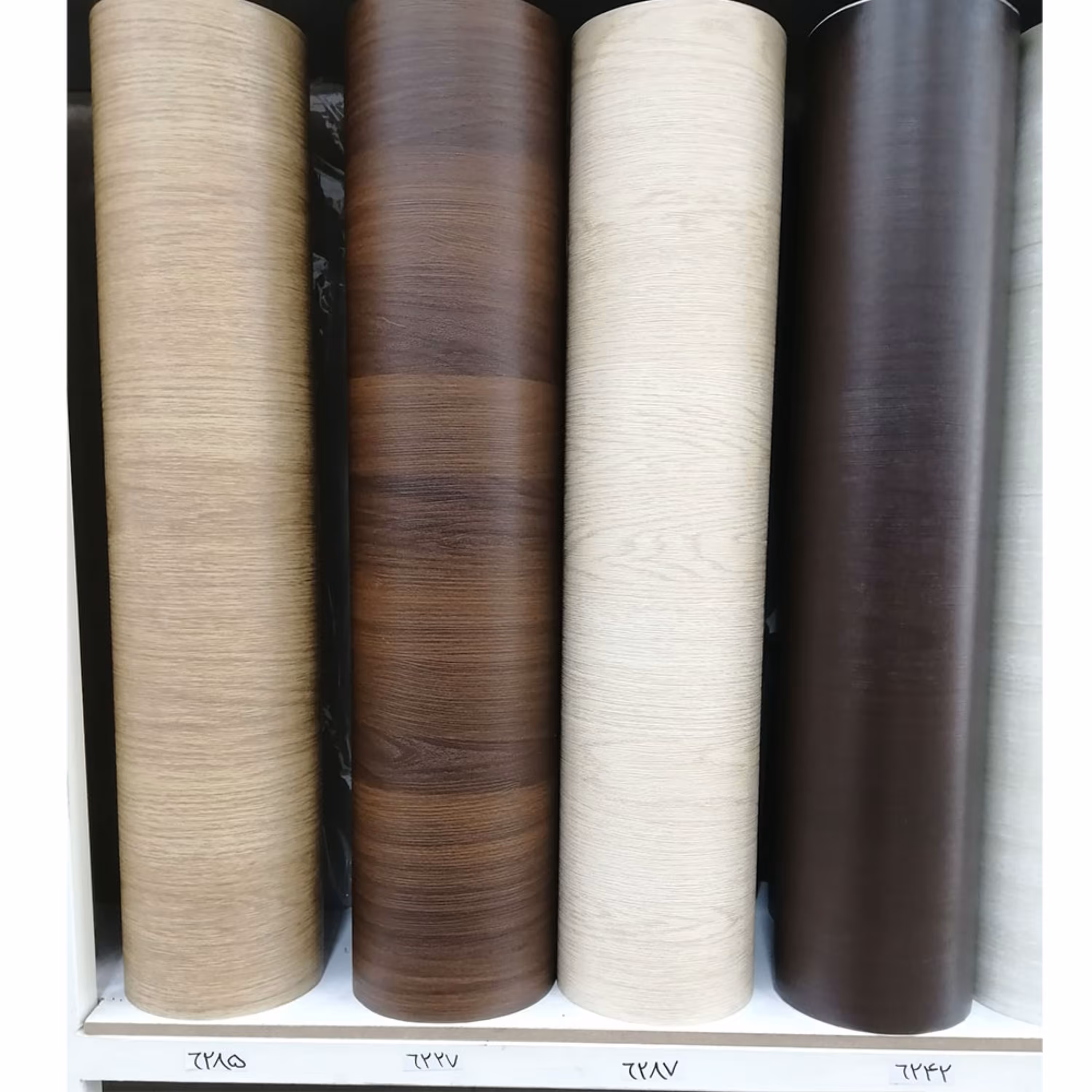 برچسب کابینت طرح چوب جنس ضخیم وارداتی عرض 60 سانت هر رول 5 متر طول 