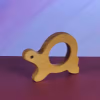 عروسک- دندونی و نیش کش کاملا ارگانیک مدل لاک پشت