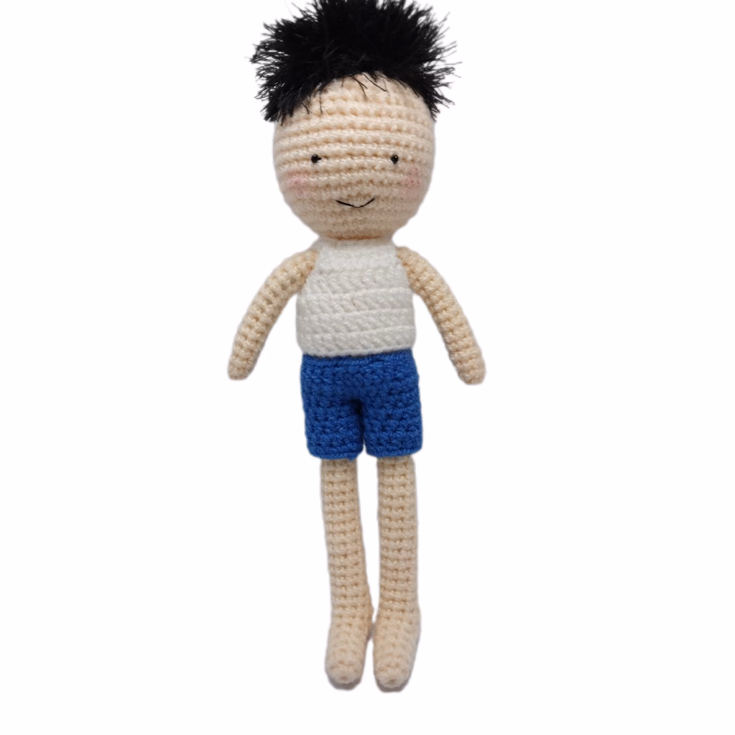 عروسک دست بافت پسر 