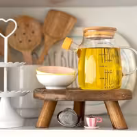 روغن ریز پیرکس درب بامبو 350 میل باارسال رایگان