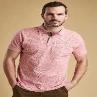 تی شرت یقه پولو صورتی مردانه تورتان پیک چوگان PI14 پینگ Barbour