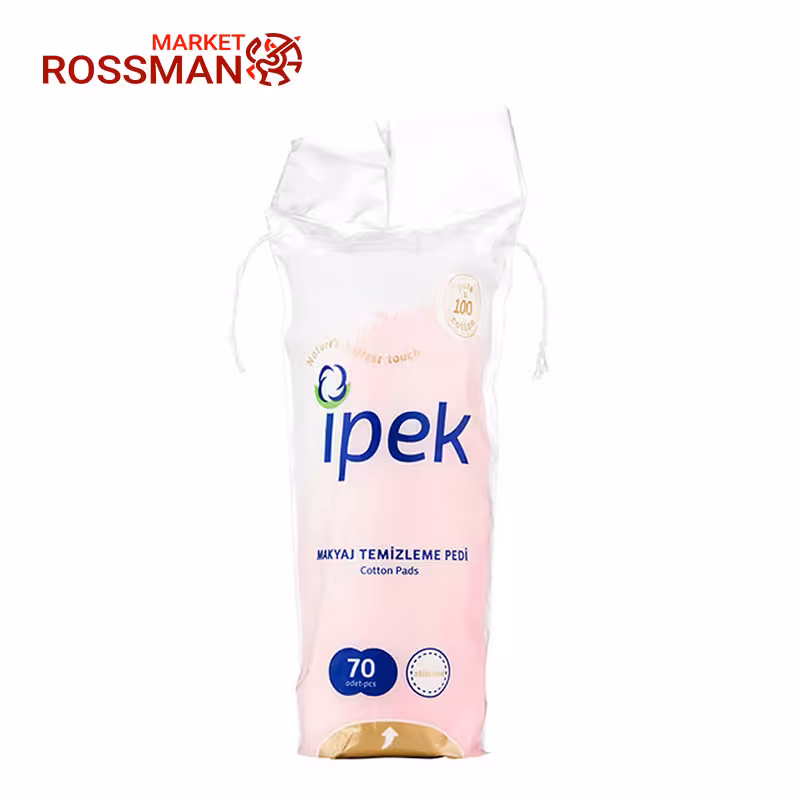 پد آرایش پاک کن ایپک Ipek بسته 70 عددی