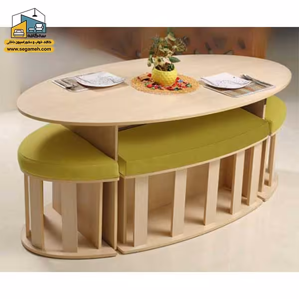 ست میز ناهارخوری شش نفره کد DNT08 - فروشگاه سه گامه