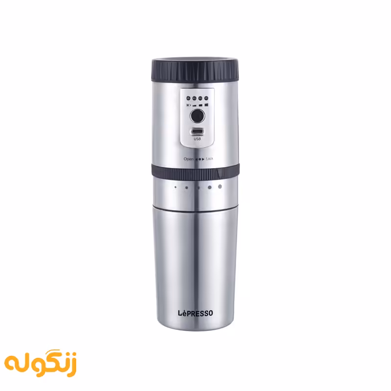 دستگاه قهوه ساز دستی لپرسو مدل Mug Burr Grinder - زنگوله