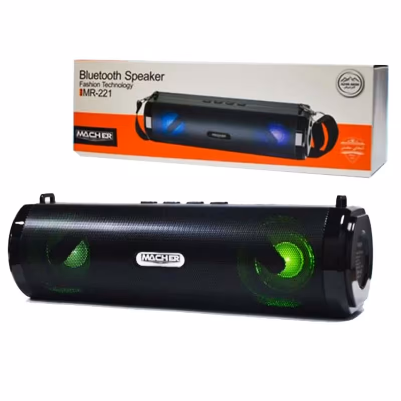 اسپیکر بلوتوثی و شارژی مچر Macher MR-221
