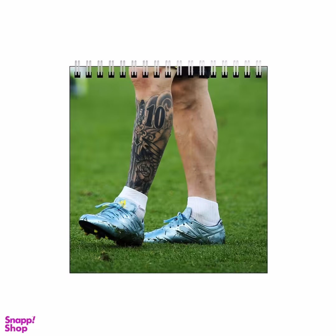 دفتر طراحی بامبیلیپ طرح لیونل مسی کد 0213394