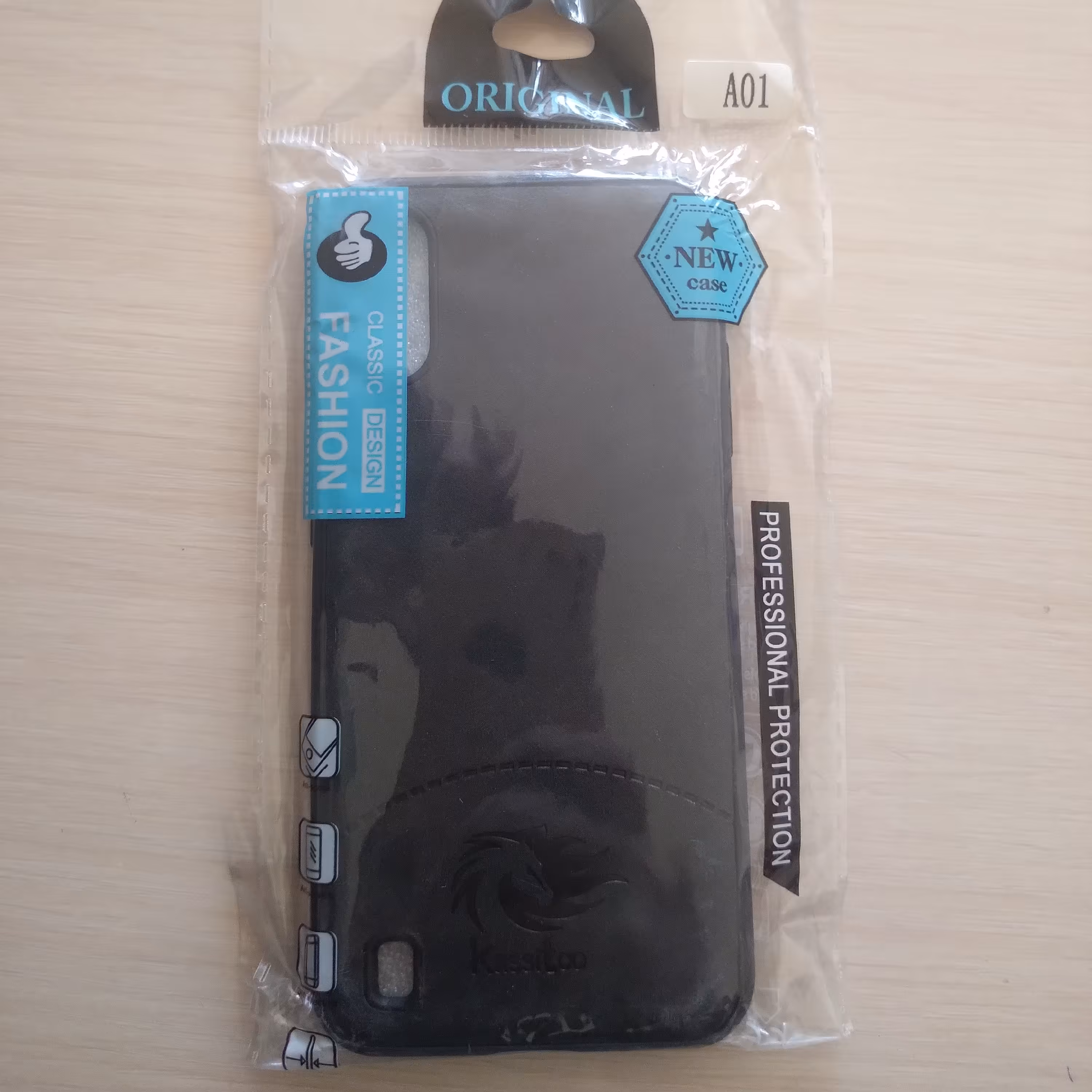 کاور چرمی سامسونگ samsung a01