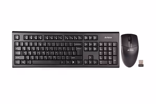 کیبورد و ماوس وایرلس ای-فورتک مدل 3100NA4Tech 3100N Wireless Keyboard And Mouse