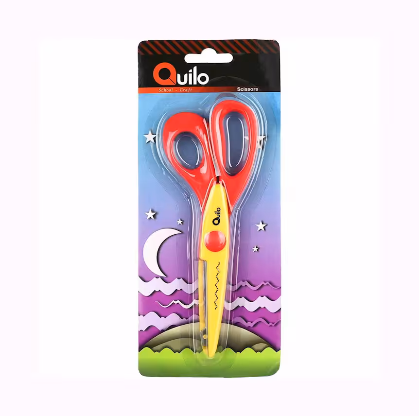 قيچی دالبر کوييلو مدل زيگزاگی طرحدار