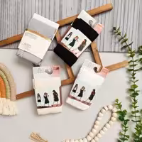 جوراب شلواری دخترانه طرح گندمی مارک پنتی مخصوص تابستان