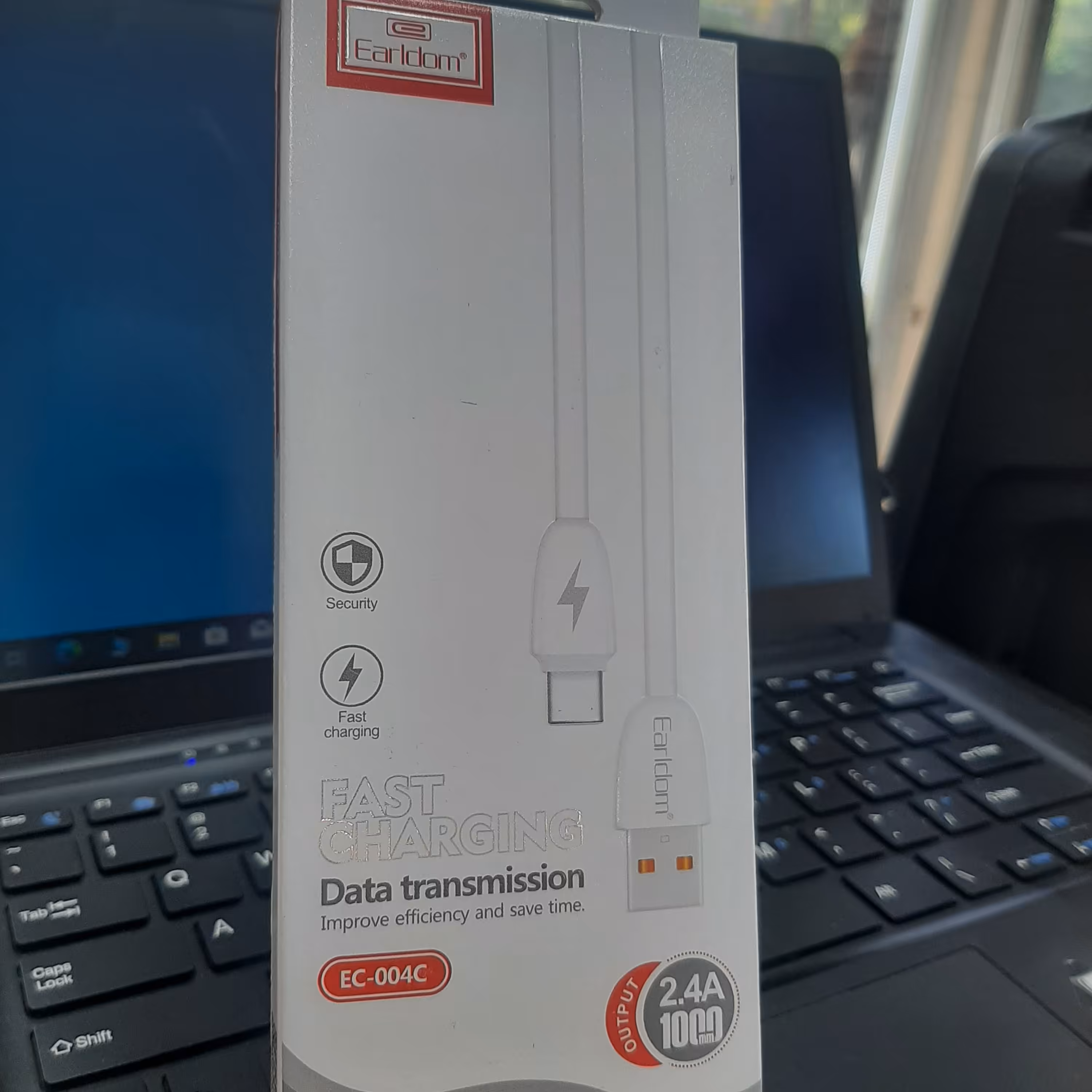 کابل شارژ tipe c earldom مدل 004c