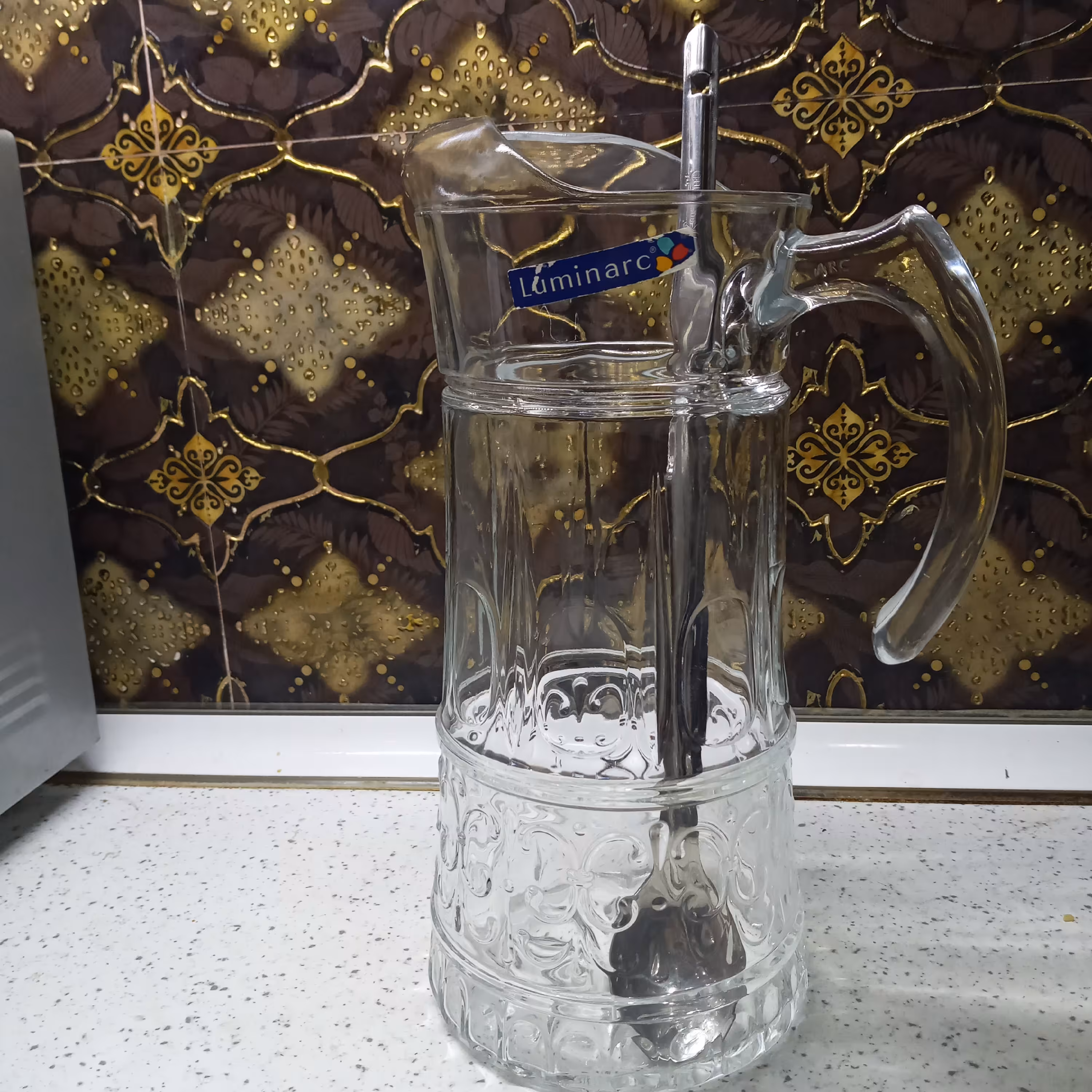 قاشق پارچ استیل هندی اصل