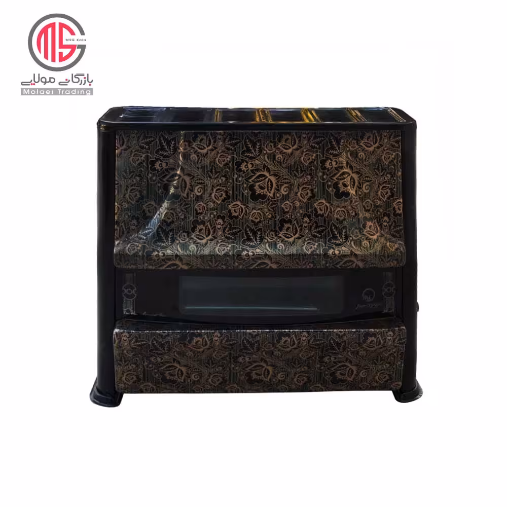 بخاری گازی طرح شومینه مروارید سوز مدل فروزان 15000