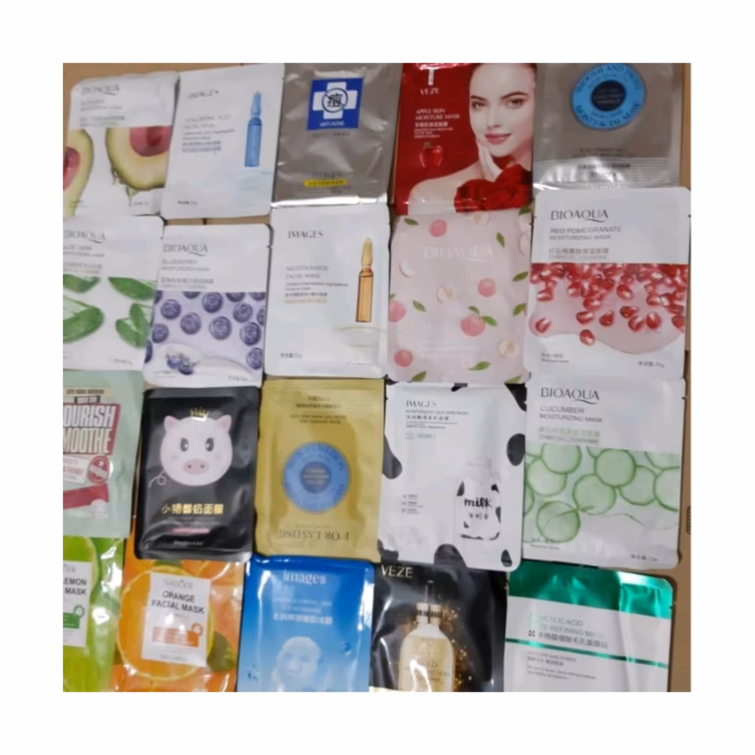 پک 20عددی ماسک  ورقه ای صورت