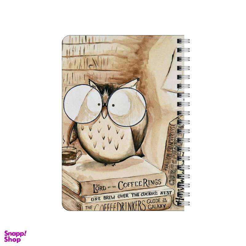 دفترچه یادداشت بامبیلیپ مدل چوبی طرح جغد دانا کد 4400832