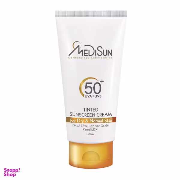 ضد آفتاب مدیسان (Medisun) رنگی SPF50 حجم 50 میلی گرم
