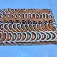 حلوا رولت با نان رولت