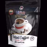 قهوه اسپرسو 40 عددی های فایو به همراه یک عدد شات کریستال