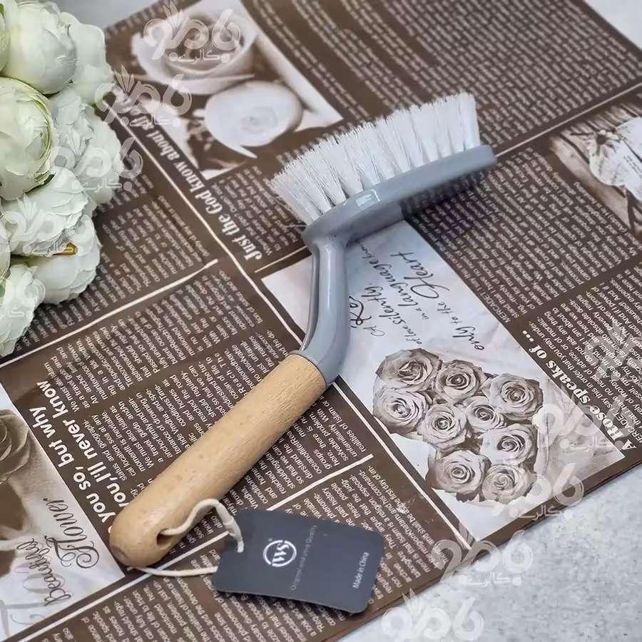 فرچه شستشو دسته بامبو برسی کد159