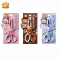 قیچی مهد کودک غلاف دار طرح خرس