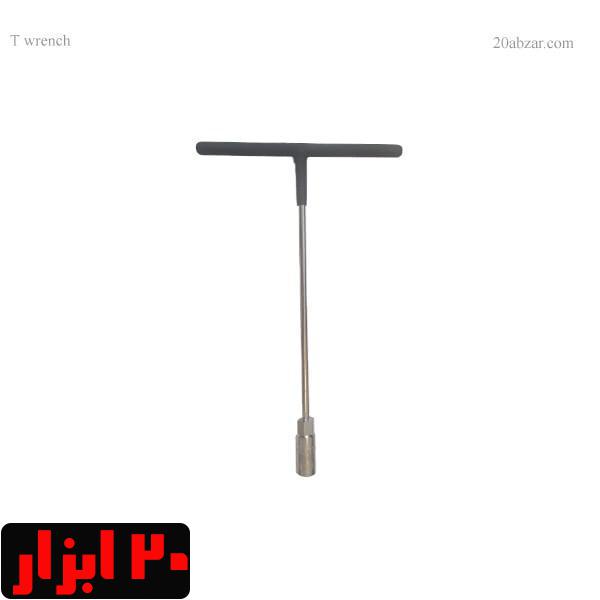 آچار بکس دسته تی روکش دار سایز 12