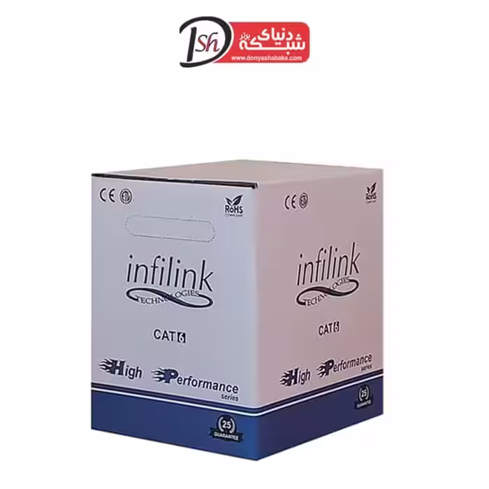 Infilink CU6HP High Perormance کابل شبكه - دنیای شبکه برتر