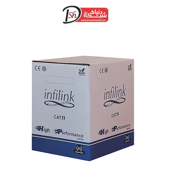 Infilink CU6HP High Perormance کابل شبكه - دنیای شبکه برتر