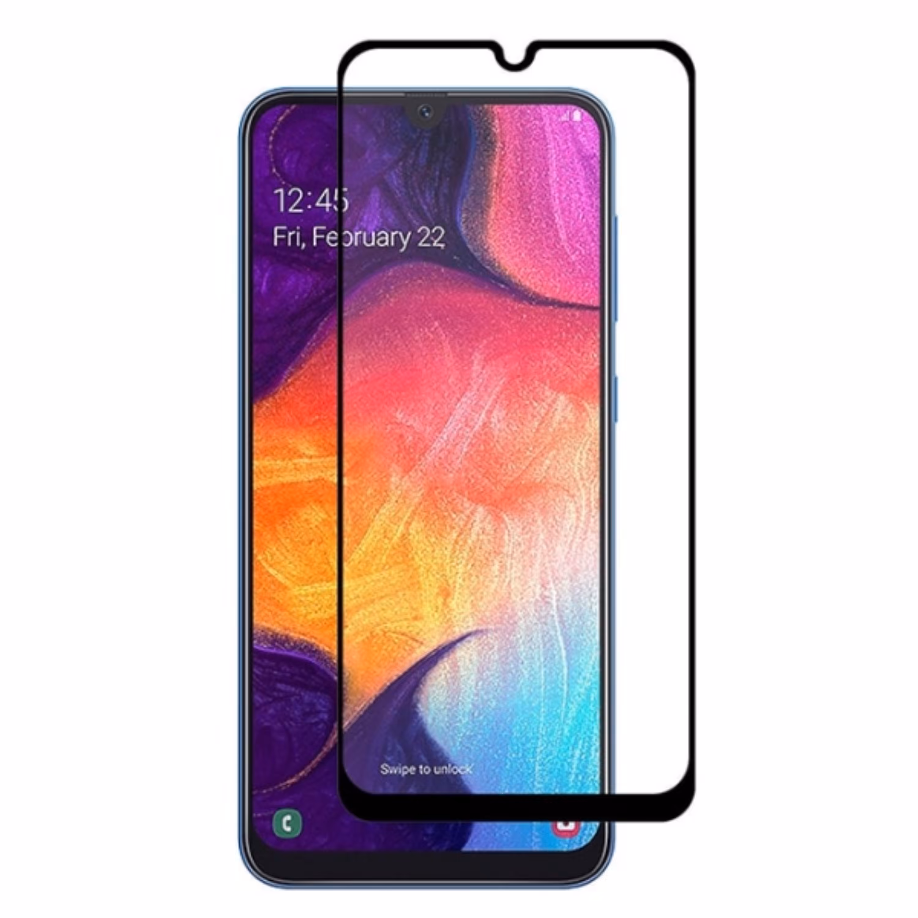 گلس سامسونگ 9Dفول مشکی مناسب مدل A50 - A50S - M31