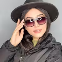 عینک آفتابی دخترانه برند YSL یووی 400 مشکی (صلیب)