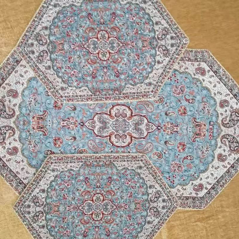 ترمه ی ابریشمی  سه تیکه