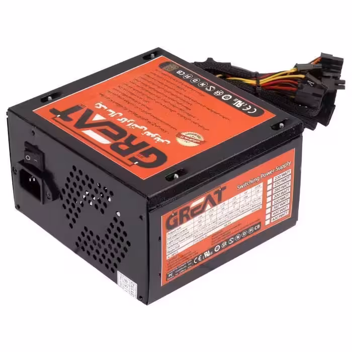 منبع تغذیه کامپیوتر گریت مدل GR330 330W