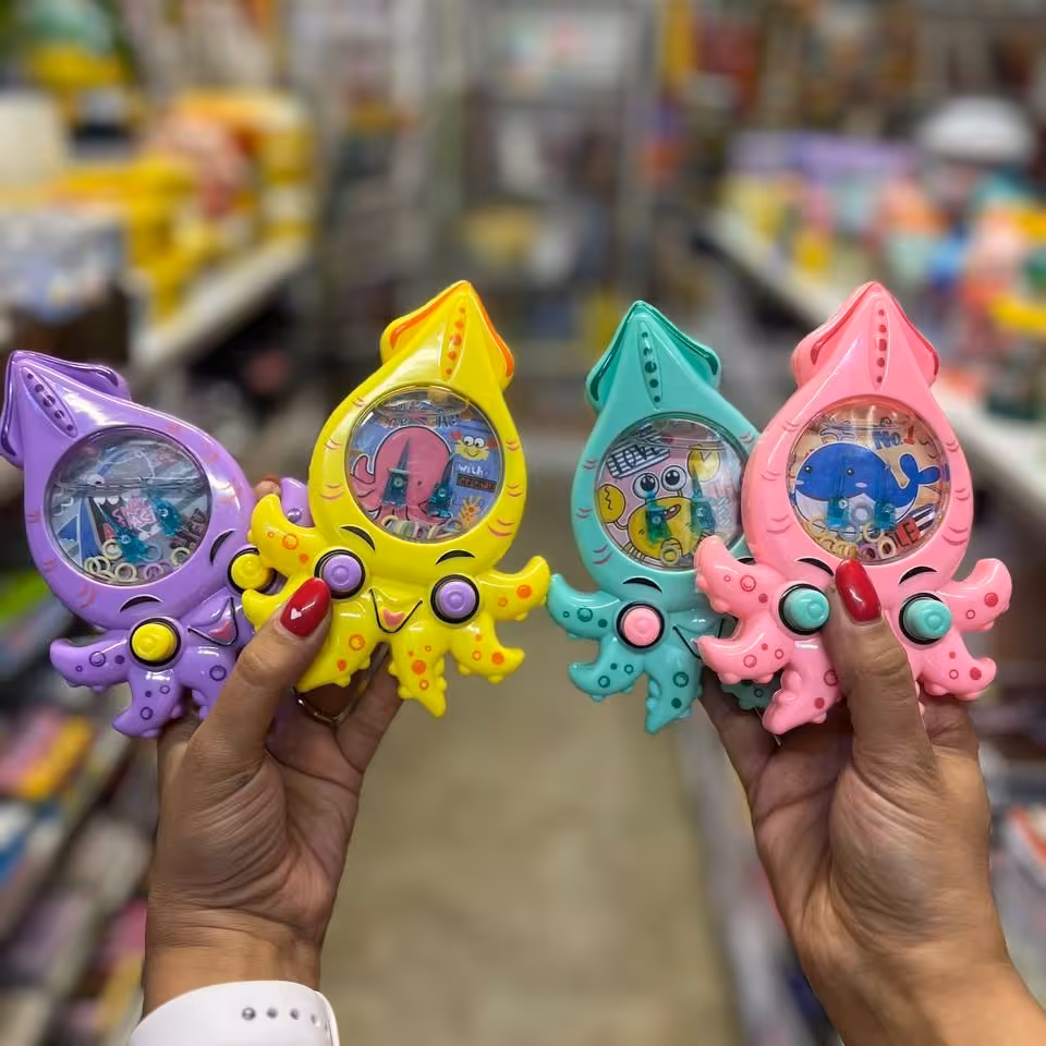 واتر گیم دو دکمه طرح هشت پا 