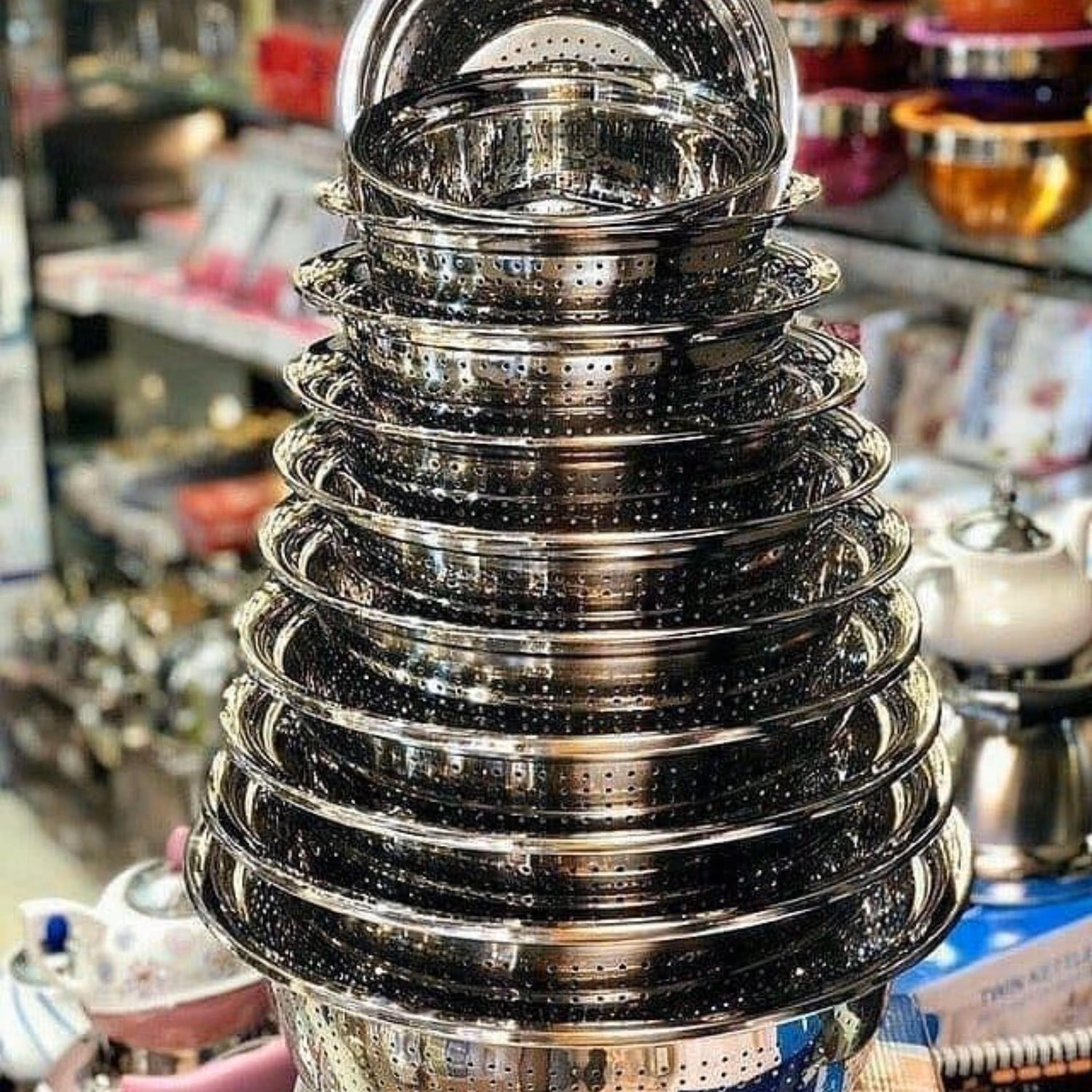 سرویس آبکش 11پارچه استیل 