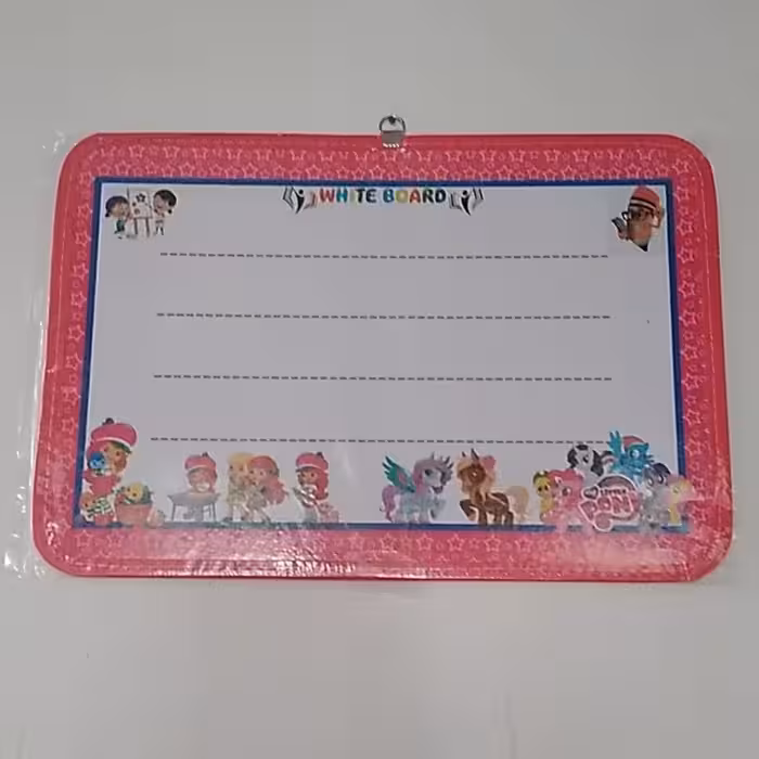 تخته وایت برد به همراه جدول ضرب برای کودکان درطرح های متنوع وابعاد30در42