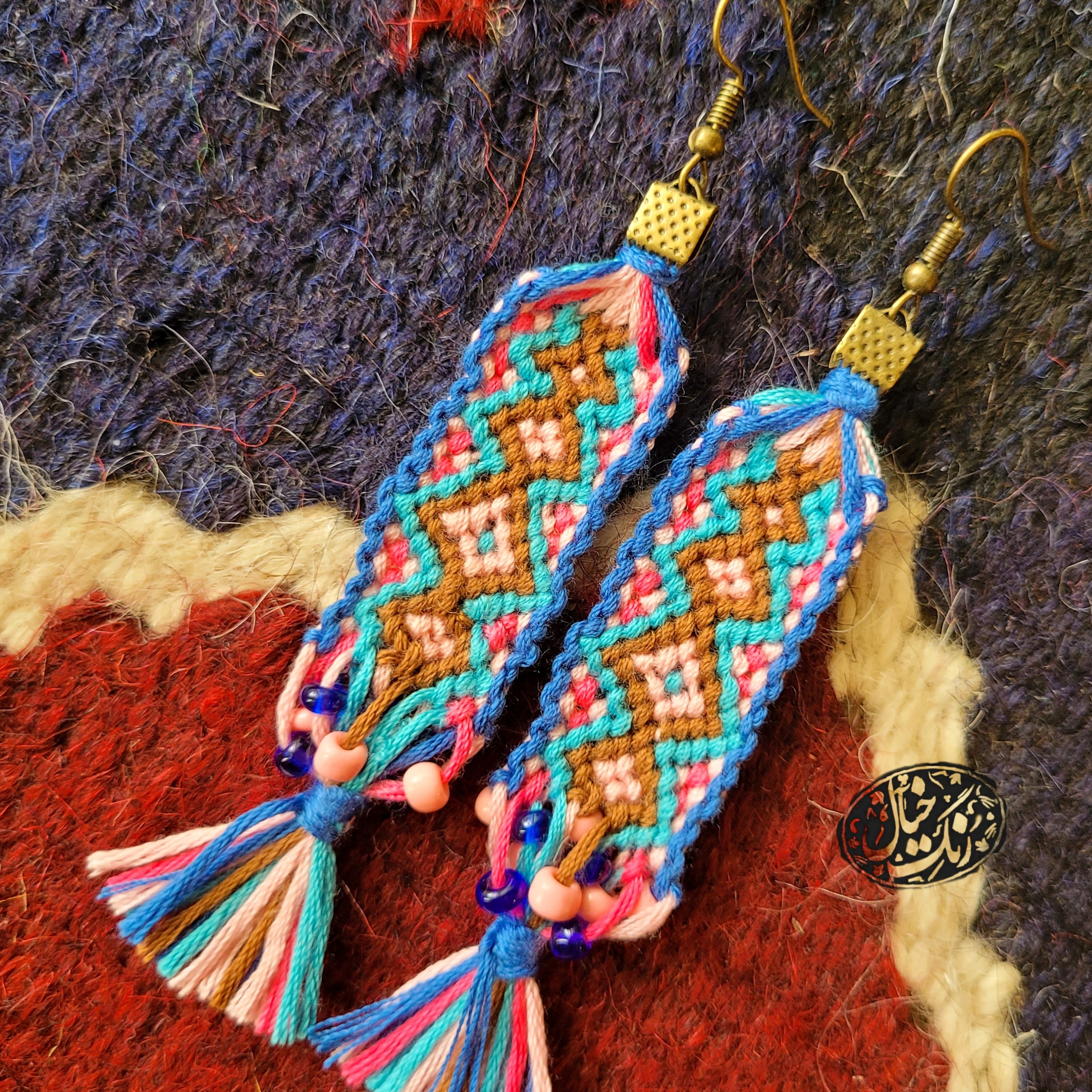 گوشواره رنگی دوستی