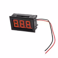 ماژول ولتمتر سایز 0.56 اینچ 2 سیمه روپنلی قرمز DC4.5-30V