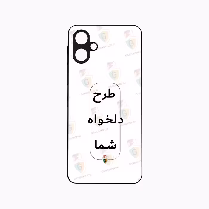 قاب طرح دلخواه گوشی سامسونگ A06  محافظ لنز