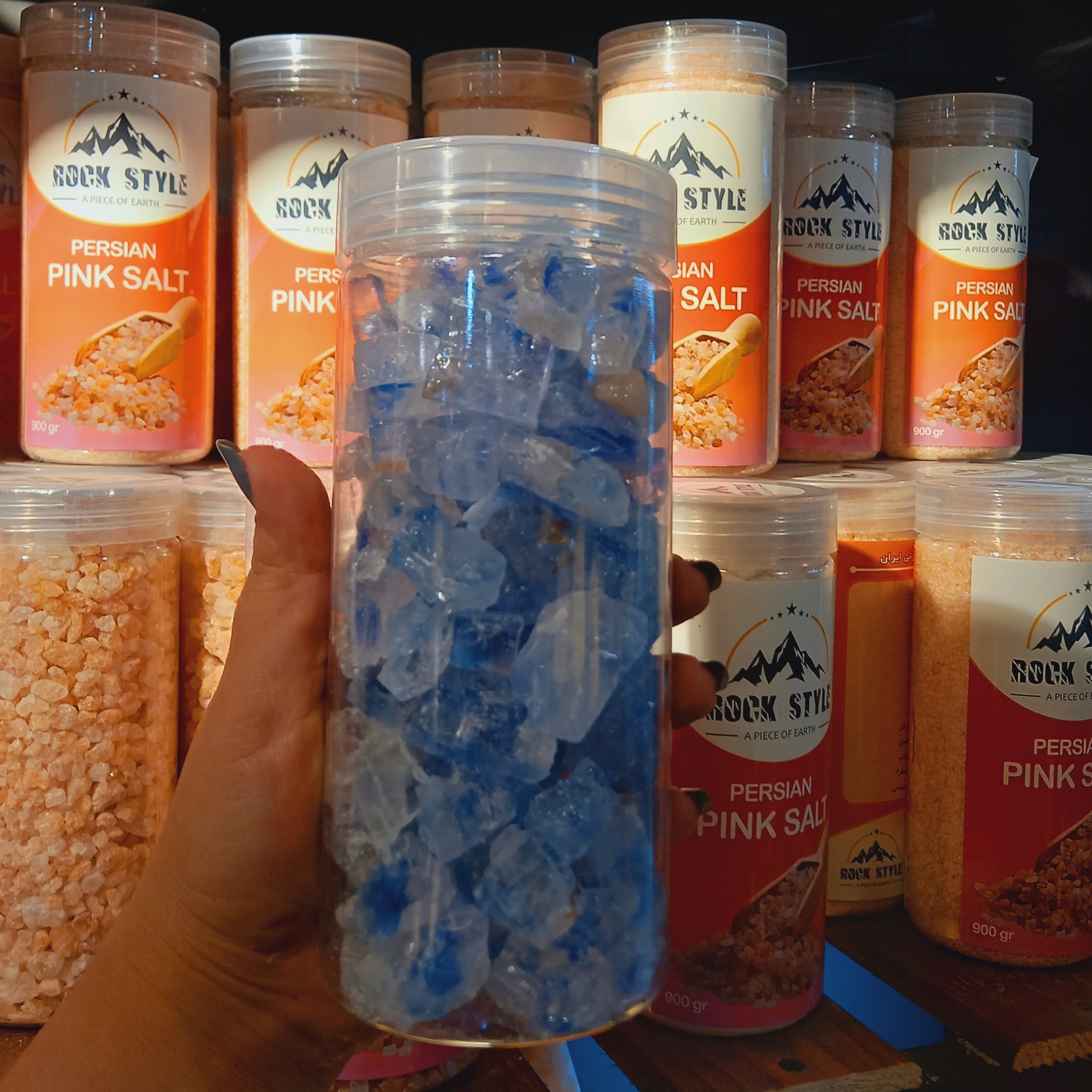 100 گرم نمک آبی کمرنگ 