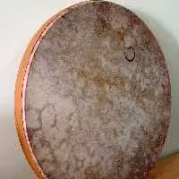 دف دستان دو مهر با طلق آلمانی 