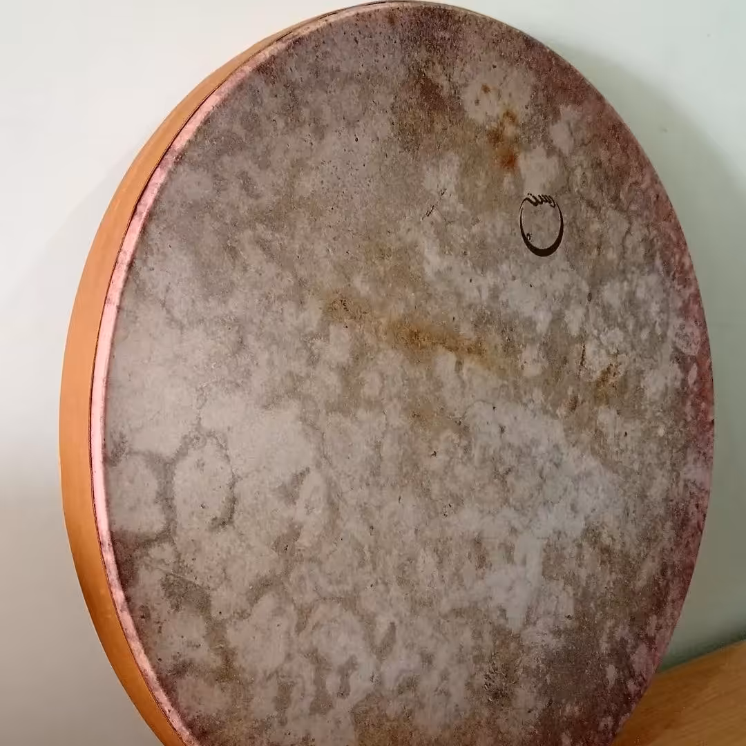 دف دستان دو مهر با طلق آلمانی 