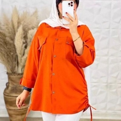 مانتو اسپرت زنانه داکرون مدل بغل گت