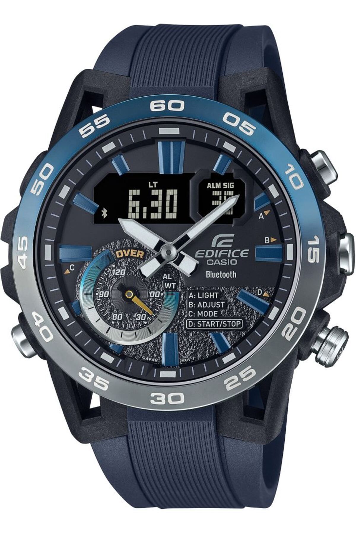 ساعت مشکی مردانه مچی ECB 40PB 1ADF Casio