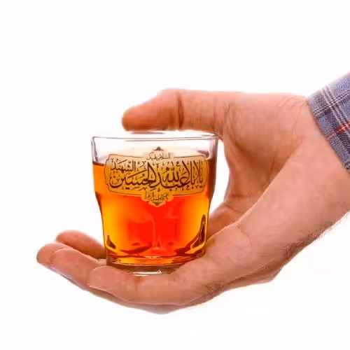 نیم لیوان محرمی  درجه یک و عالی 6 عددی