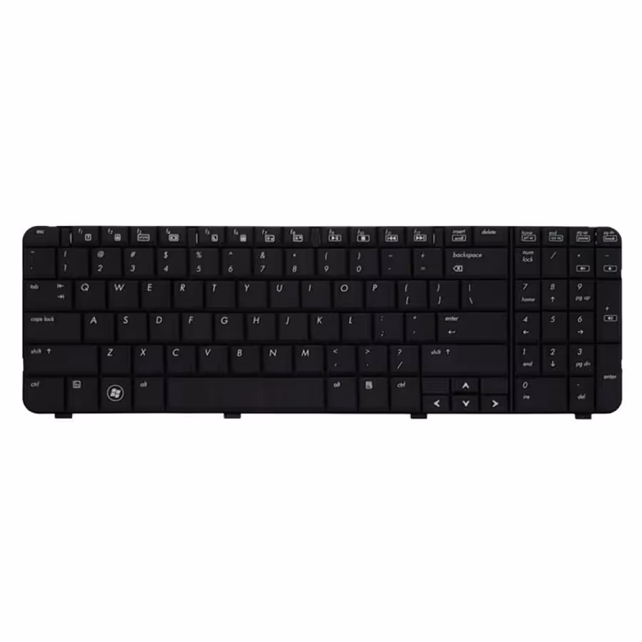 کیبورد لپ تاپ اچ پی مدل Compaq G61 CQ61 مشکی