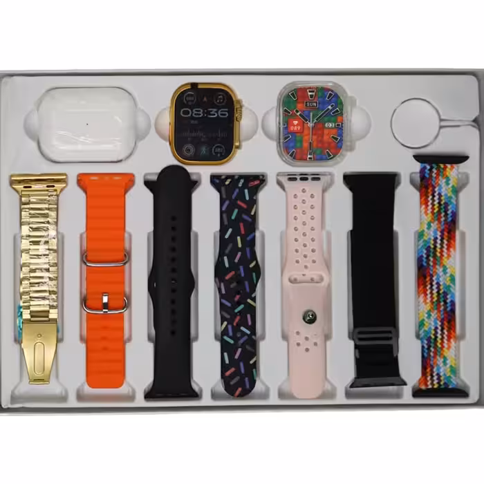 ساعت هوشمند مدل SMARTWATCH I20 Ultra 2 MAX SUIT 49MM به همراه ایرپاد