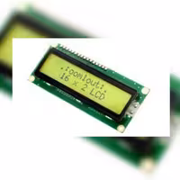 LCD کاراکتری مدل 2در 16 رنگ سبز 