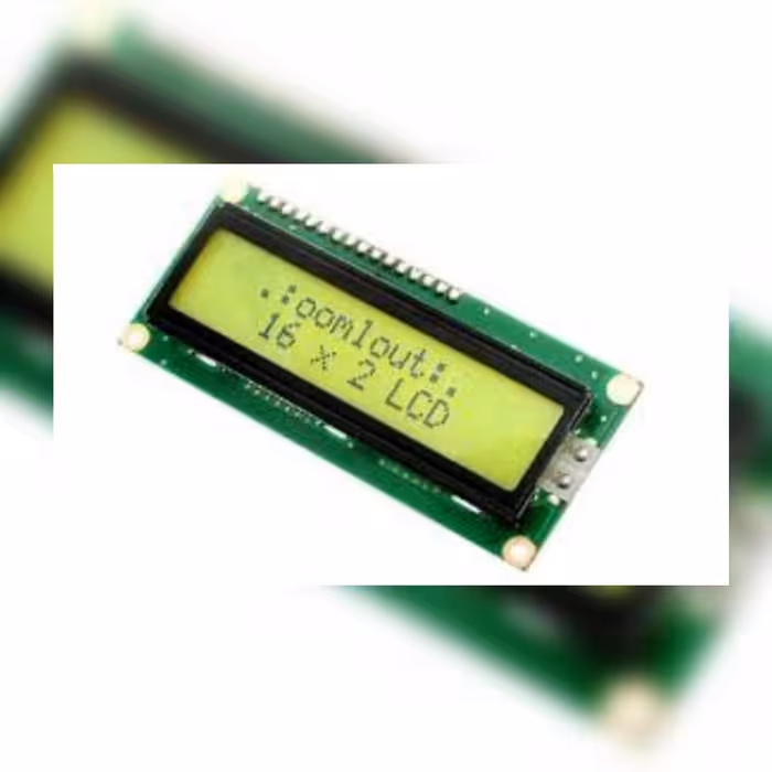 LCD کاراکتری مدل 2در 16 رنگ سبز 