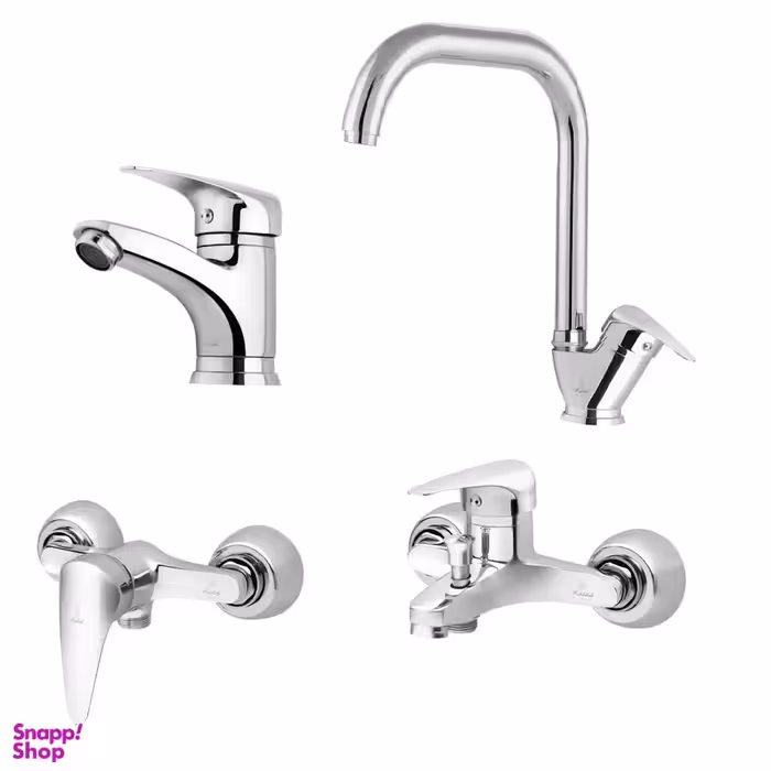 ست شیرآلات فاخته مدل ایتالیا مجموعه 4 عددی