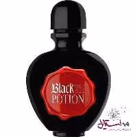 ادو تویلت زنانه paco rabanne Black XS حجم 80 میلی لینر