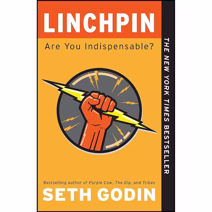 کتاب زبان اصلی Linchpin اثر Seth Godin انتشارات Portfolio